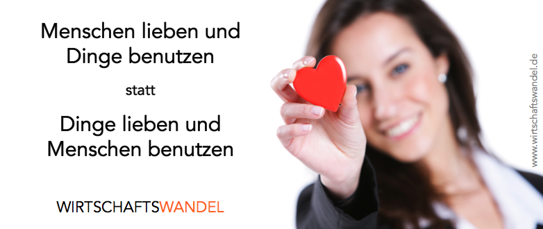 wirtschaftswandel-Menschen lieben